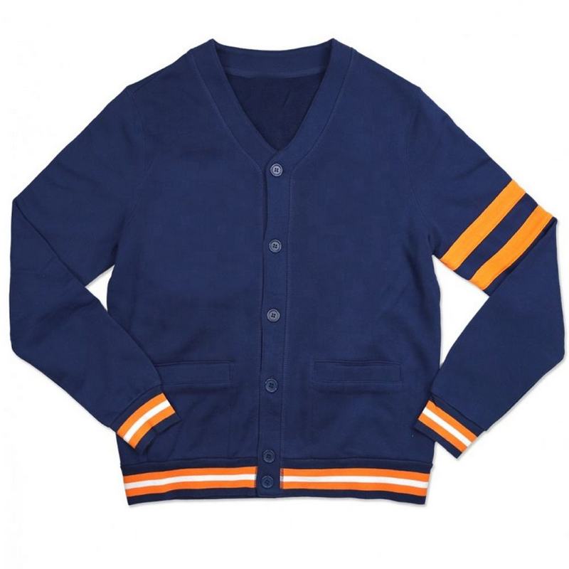 Blue & orange comfortable cashmere sweater & cardigans